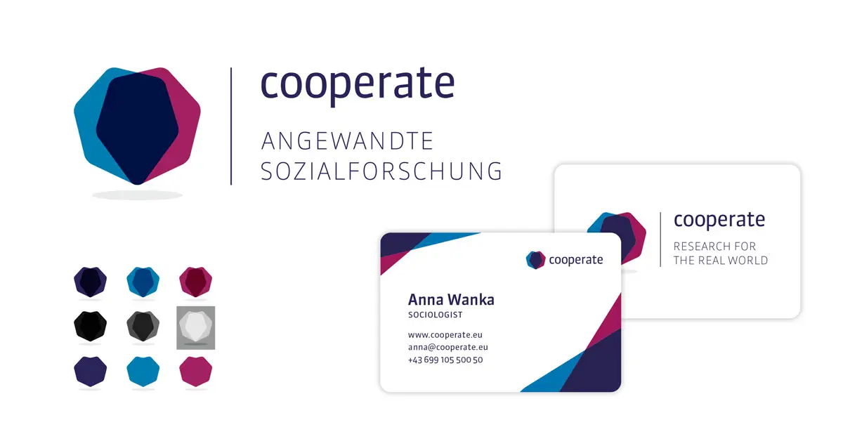Design Pesendorfer: Cooperate Logo und Visitenkarten